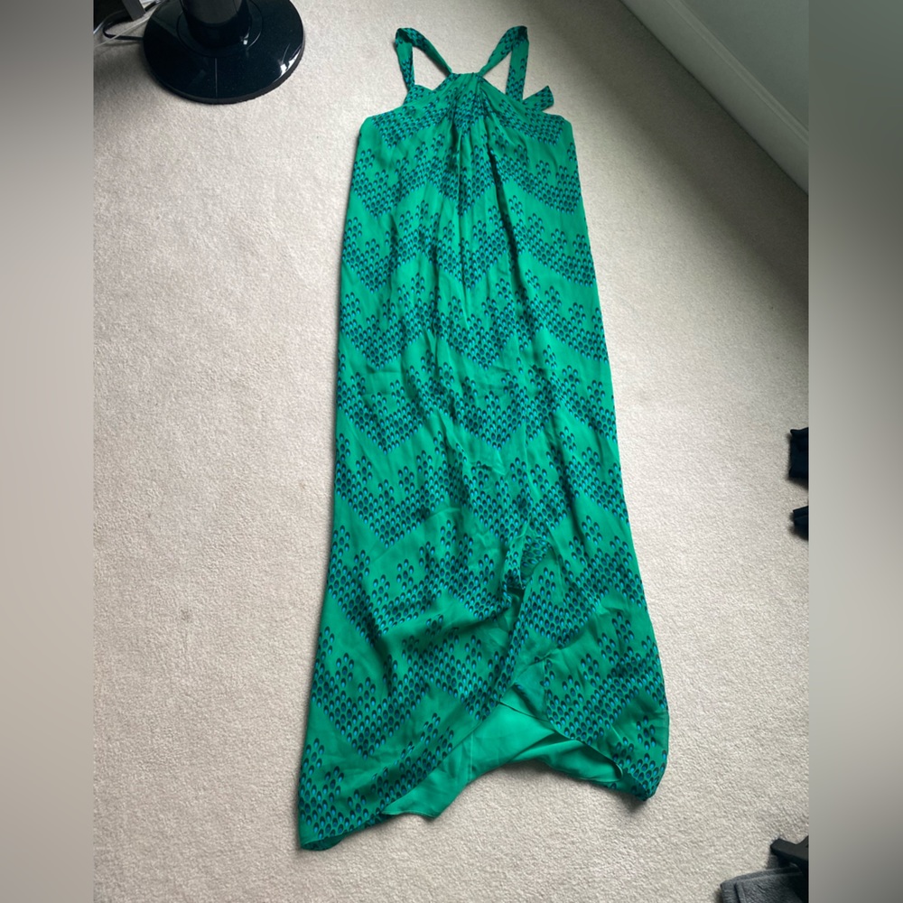 Diane von furstenberg long dress - worn once- great for spring weddings!